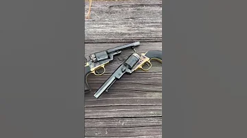 Pair of 1851 Colt Richards Mason Conversion Revolvers in 38 Special by Uberti Cimarron