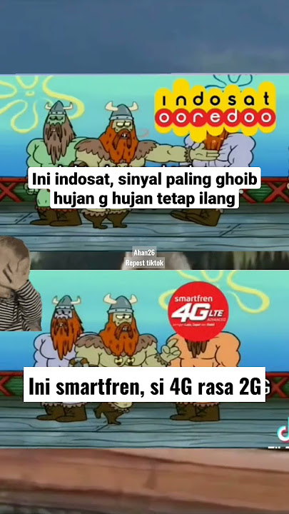 Apa Jaringan selularmu? #telkomsel #smartfren #tree #indosatooredoo #shorts