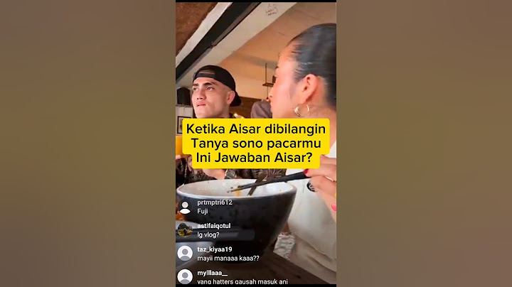 Ketika dibilang Pacar, Ini jawaban Aisar?🥰 #aisarkhaled #aisar #mamari #short #fuji