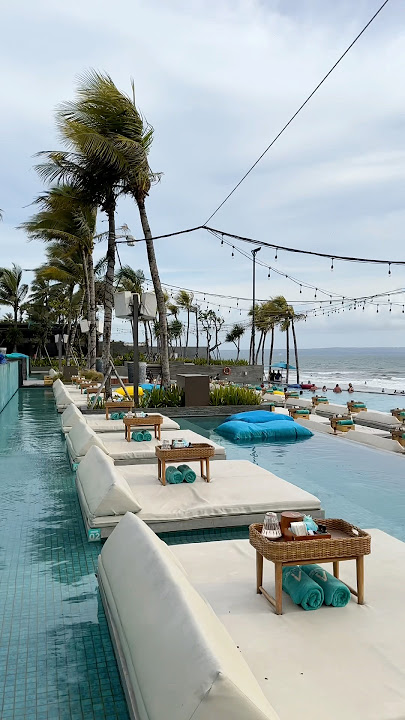 Atlas Beach Club in Bali π©΅ Will be back soon! β¨ #beachclub #beachvibes #bali #biggest #vacation