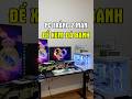 Setup PC trắng led viền kèm 2 màn hình để xem đá banh #pcsetup #gamingsetup #pcgaming #maianhpc