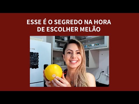 Vídeo: Colheita de melão: como escolher melão