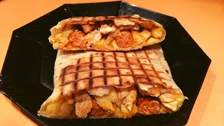 Chawarma, Kebab poulet, merguez / Tacos / شاورما، كباب بالدجاج والمرقاز