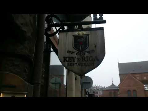 key too Riga medieval restaurant old town look at the menu and prices ...