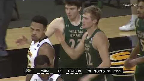 Men's #CAAHoops Highlights | William & Mary 84 Tow...