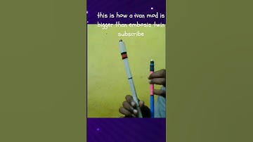 How an ivan mod is bigger than embosis twin mod #new #shorts #penspinning