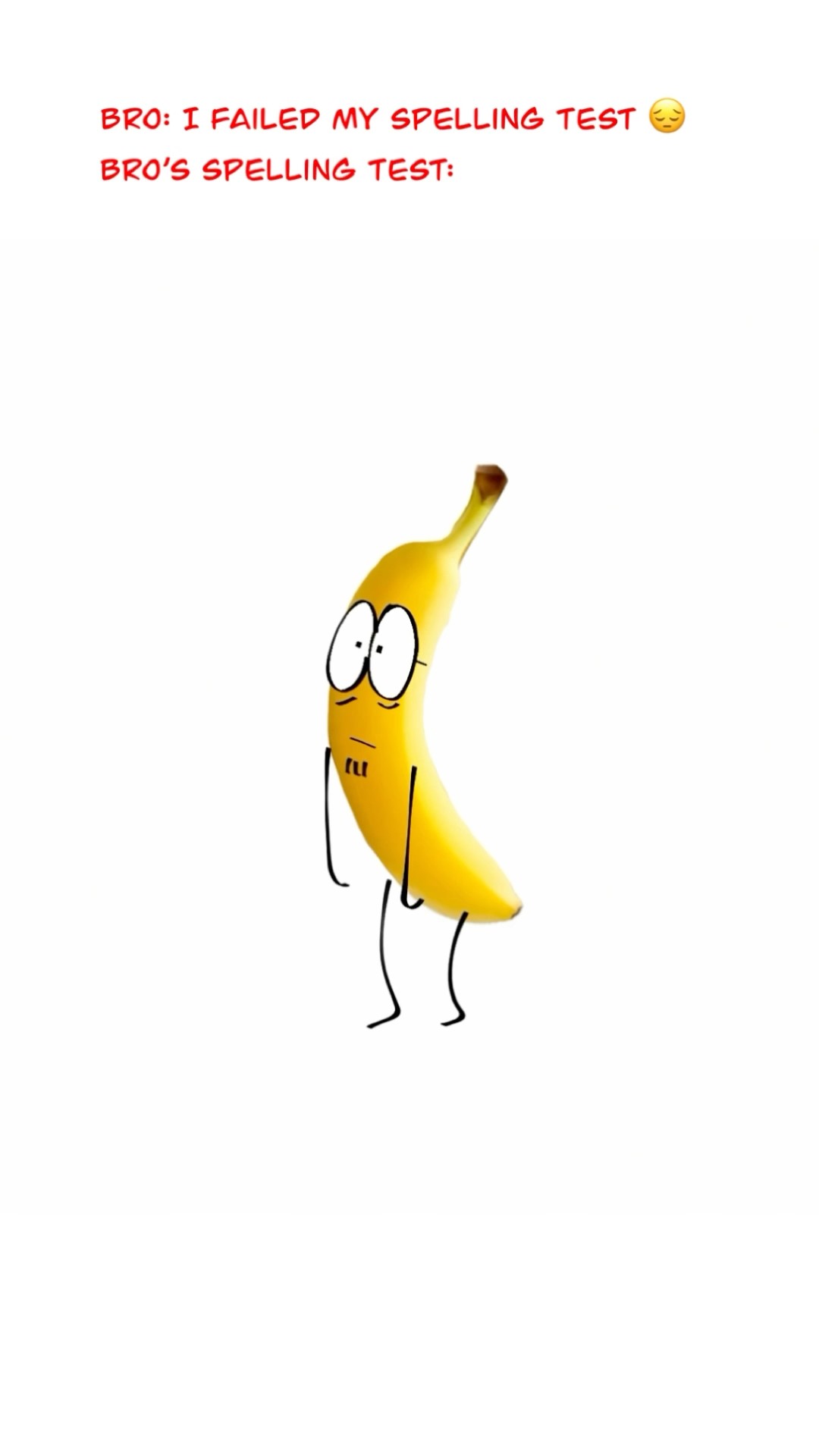 Spell Bananas ? (Animation Meme) Anim: Don_Wakamole #shorts