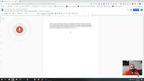 Google Docs Accessibility Features - Voice Typing and Translate Document