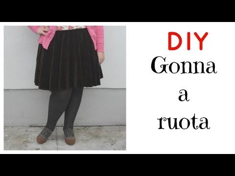 DIY- Come cucire una gonna a ruota