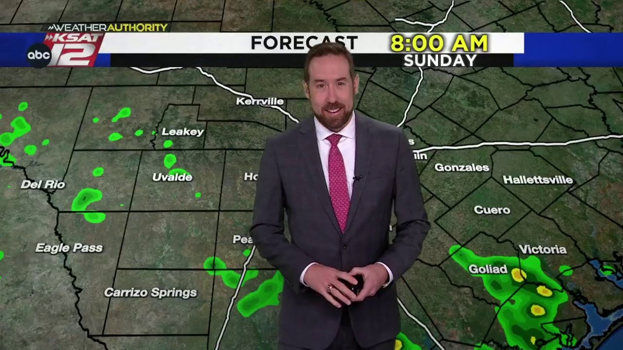 A few showers and storms today, with warm, humid conditions - YouTube