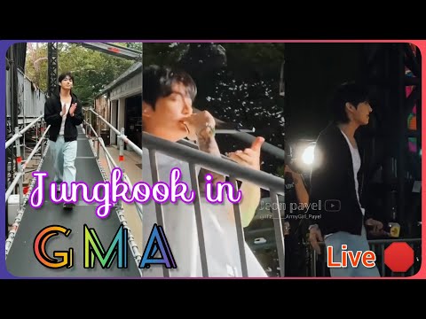 Jungkook in GMA concert 🛑 ( 14/07/23 ) || Jungkook live in GMA summer concert