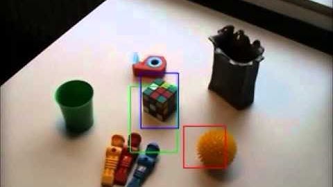 Visual Tracking using Particle Filter with Hybrid Resampling - Cube