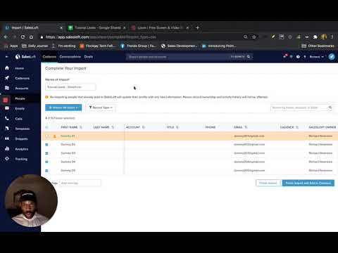 SalesLoft Import from CSV: How To Add People Quickly to SalesLoft