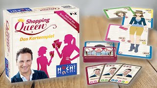 SHOPPING QUEEN (Das Kartenspiel) - Spielregeln TV (Spielanleitung Deutsch) - Huch & Friends screenshot 1