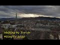 [SlowTV] Walking by Zurich. City Sounds. First Person View