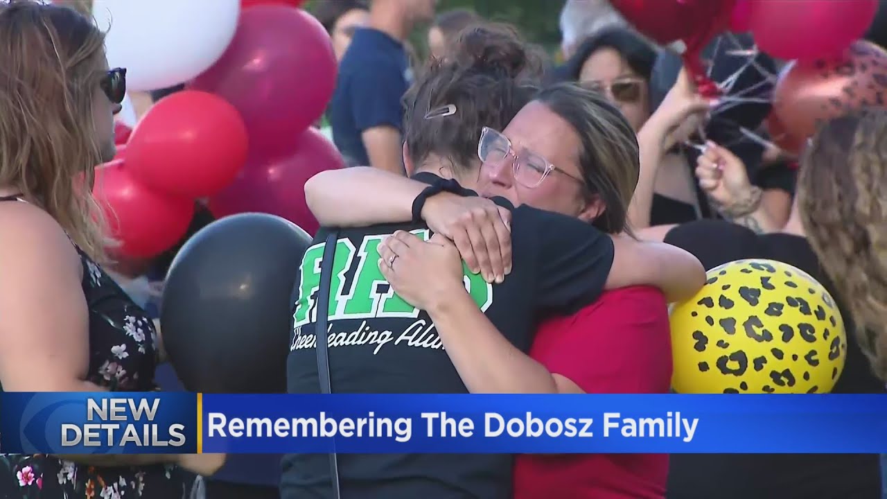 Mourners remember family killed in fiery crash on I-90 - YouTube