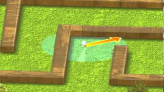 Eagle Minigolf - Flash Game - Casual Gameplay