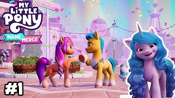 My Little Pony: Mane Merge Apple Arcade iPad Gameplay Part 1