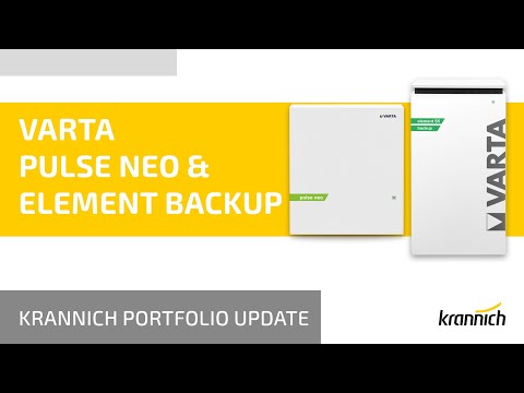 Varta Pulse Neo & Varta Element Backup - New in our portfolio