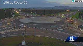 First 'turbo roundabout' in California completed in San Benito County