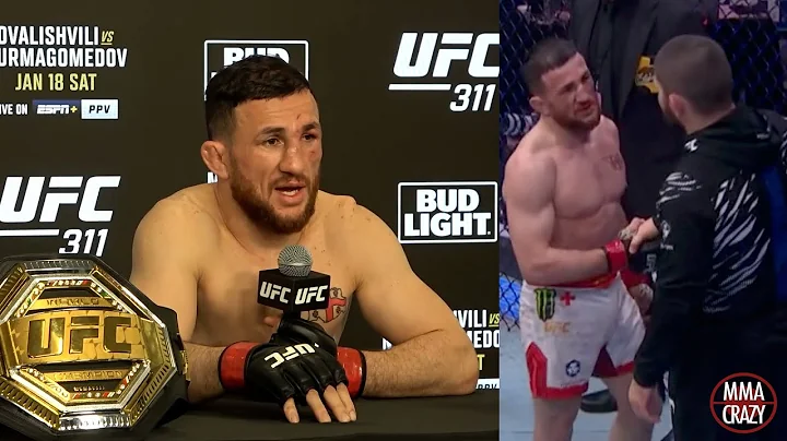 Merab Dvalishvili shares Khabib Nurmagomedov conversation after UFC 311