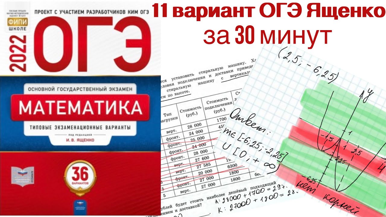 Огэ ященко 11