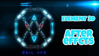 Transformer styl logo making using after effects and Element 3d