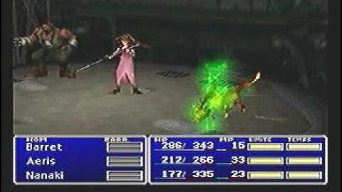 FF7 - LLNIILBNUWDIANANSMNCM challenge - Hundred Gunner & Heli Gunner