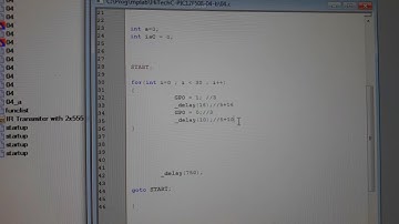 #45 PIC 12F508 Programming an IR Transmitter Signal