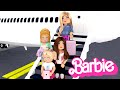 Roblox Barbie Family Travel Routine &amp; Vacation Adventures