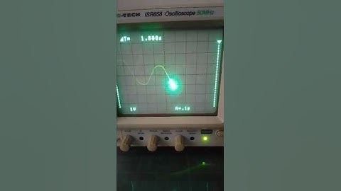 Oscilloscope Dual Channel Basics #electrical #retro #oscilloscope #electronic