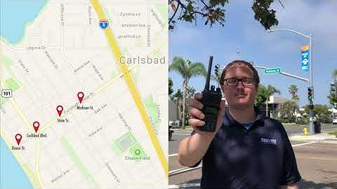 Radio Coverage Test: Two Way Direct XTR550 (Carlsbad, CA)