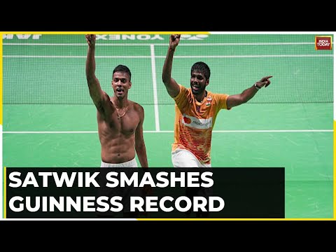 Satwiksairaj Rankireddy Smashes Guinness World Record For Fastest Badminton Shot During Korea Open