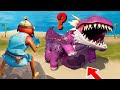 J'ESPIONNE la 2eme BOSS DINOSAURE FILLE SECRETE ! ELLE est ENCEINTE ! Fortnite