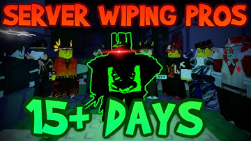 SERVER WIPING PROS WITH 15+ DAYS (Forsaken Roblox)