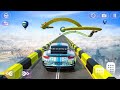 Bugatti Ramp car Racing - Car Racing Game Gameplay Android iOS part 2