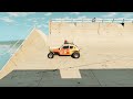 Full Throttle INSANE Long Downhill Mega Ramp | BeamNG.drive Epic Crashes &amp; Speed Test