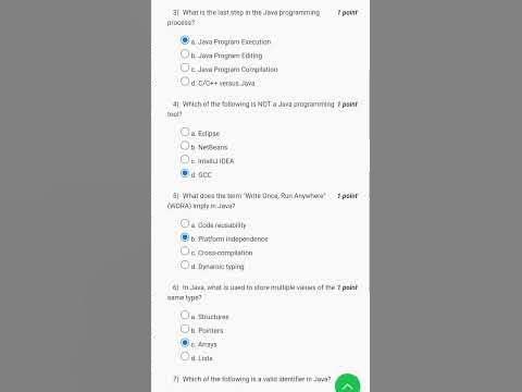 Nptel programming in java week 1 assignment answer 2024|nptel ...