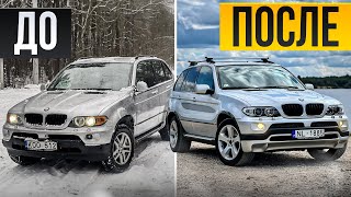 BMW X5 ПО НИЗУ РЫНКА ДО и ПОСЛЕ!