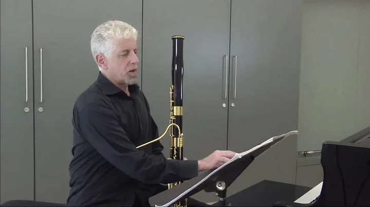 Dvorak Serenade for Winds:  Bassoonist Stephen Pau...
