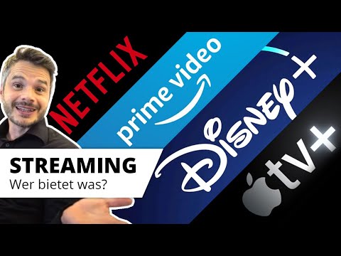 Streaming Dienste im Vergleich: NETFLIX vs Prime Video vs Disney+ vs Apple TV+