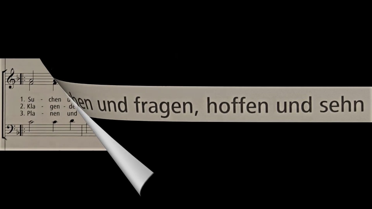 Suchen und fragen,hoffen und sehn Sopran - YouTube