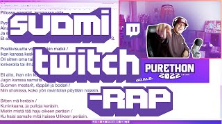 Suomi Twitch -Rap Purethon 2022