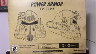 Fallout 76 Power Armor Edition Review and Unboxing