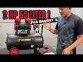 Kompresor Oilless ini Cocok Buat Semua Bengkel ✅ Mollar Black Panther 2HP 50 Liter