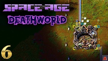Reach for the Sky - Space Age Deathworld (Factorio), Ep 6