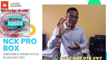 NCK PRO BOX : Unboxing du box, ça présentation complète et rôle pour réparateurs ...
