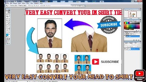 EP.3 Pashto Adobe Photoshop Training How can Convert my Head to Shirt Tie#adobephotoshop #training