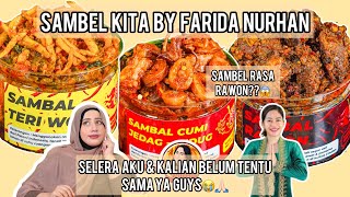 TASYI REVIEW JUJUR SAMBEL KITA BY OMAY FARIDA NURHAN, INGET YA GUYS BALIK KE SELERA MASING MASING..