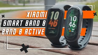 10  ОТЛИЧИЙ ЛУЧШИХ БРАСЛЕТОВ  УМНЫЙ БРАСЛЕТ XIAOMI SMART BAND 8 ПРОТИВ XIAOMI SMART BAND 8 ACTIVE